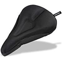 Zacro Cubierta de Gel Sillin Bicicleta- Cubierta de Asiento de Bicicleta- Cubre Sillines Bicicleta Gel Suave 11.2 x 7.2…